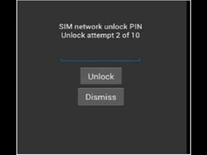 samsung sim network unlock pin
